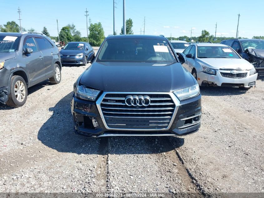 2017 Audi Q7 3.0T Premium VIN: WA1VAAF79HD033347 Lot: 39563271