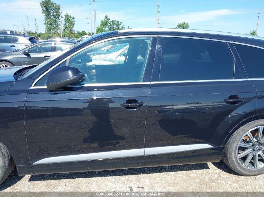 2017 Audi Q7 3.0T Premium VIN: WA1VAAF79HD033347 Lot: 39563271