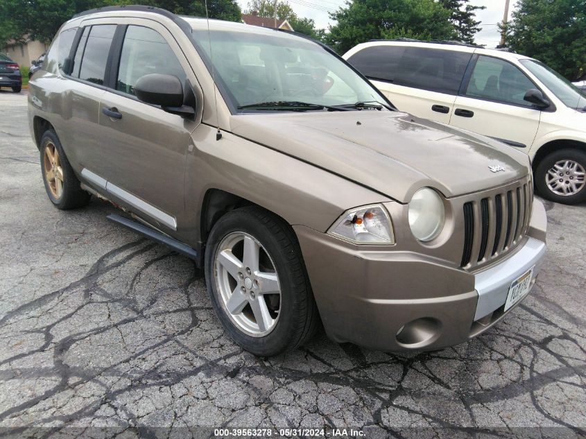 2007 Jeep Compass Limited VIN: 1J8FF57W17D199314 Lot: 39563278