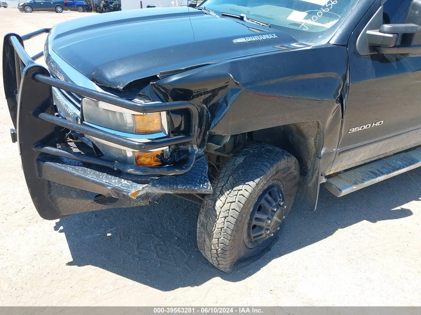 2015 Chevrolet Silverado 3500Hd Lt VIN: 1GC4KZE8XFF561780 Lot: 39563281