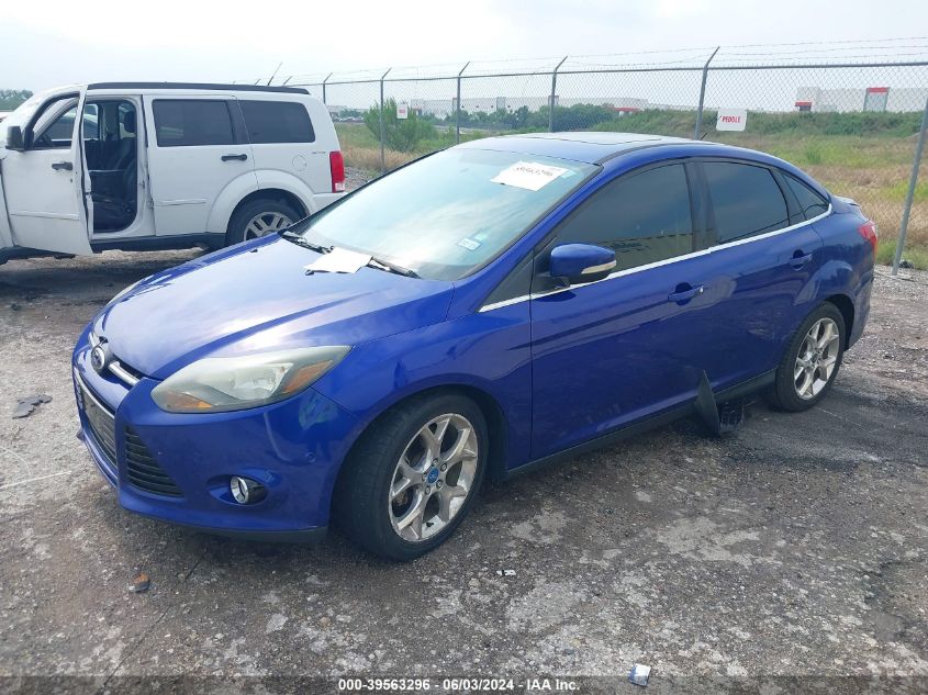 2013 FORD FOCUS TITANIUM - 1FADP3J28DL204425