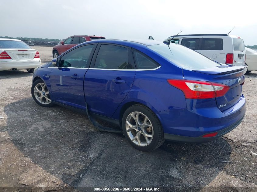 2013 FORD FOCUS TITANIUM - 1FADP3J28DL204425