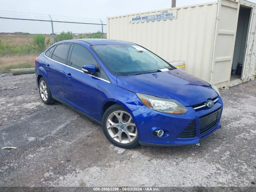 2013 FORD FOCUS TITANIUM - 1FADP3J28DL204425