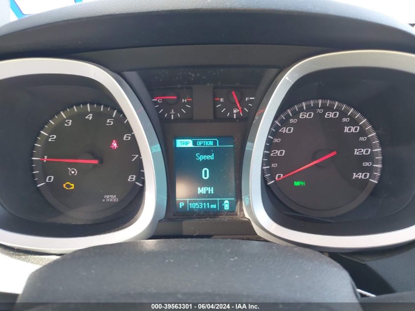 2013 Chevrolet Equinox 1Lt VIN: 2GNALDEK3D6235977 Lot: 39563301