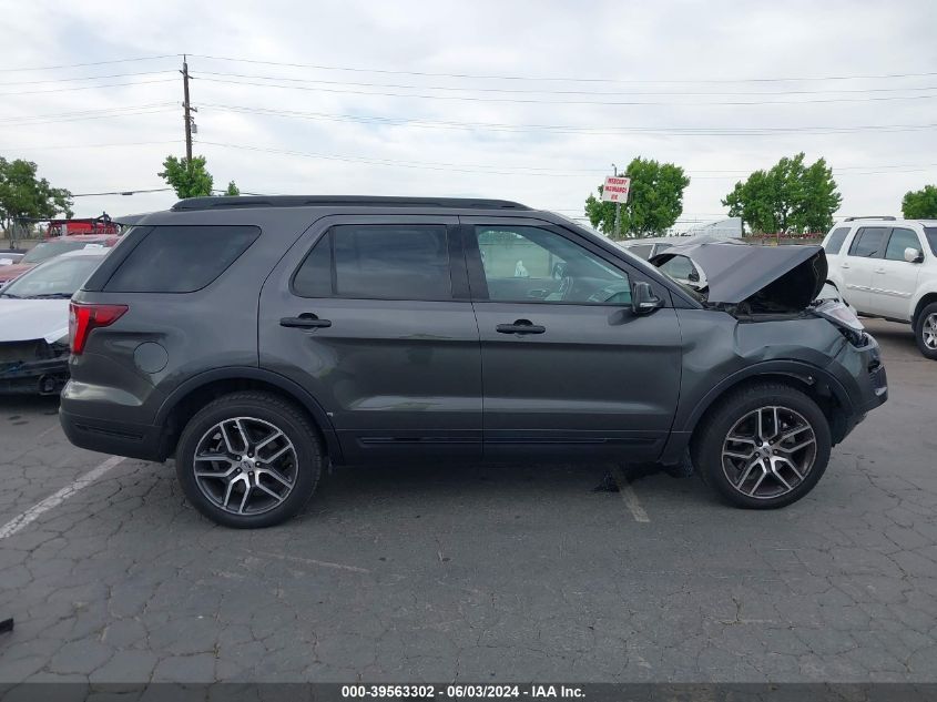 2019 Ford Explorer Sport VIN: 1FM5K8GT6KGB54149 Lot: 39563302