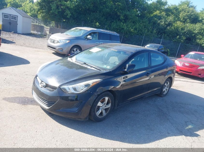 KMHDH4AE4FU454838 2015 HYUNDAI ELANTRA - Image 2