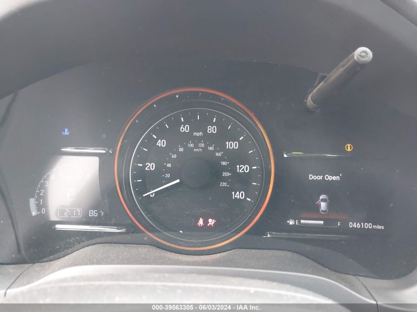 2022 Honda Hr-V 2Wd Ex VIN: 3CZRU5H57NM746209 Lot: 39563305