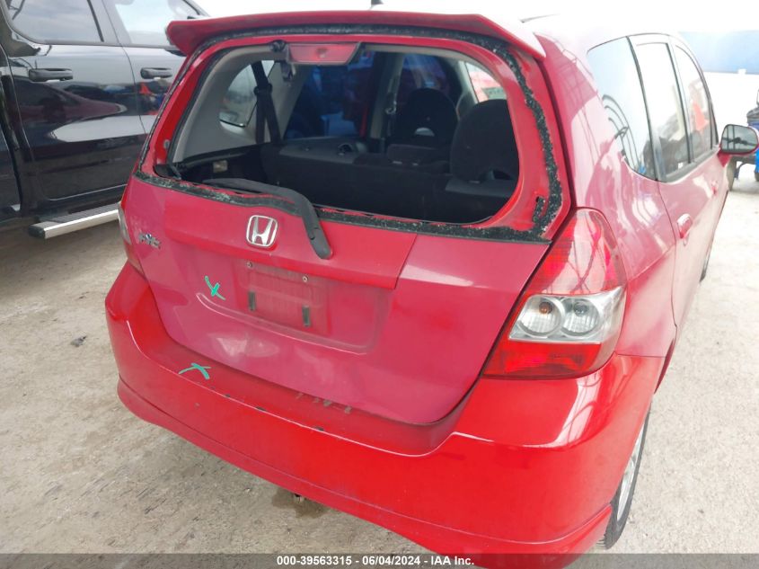 2008 Honda Fit Sport VIN: JHMGD38698S035115 Lot: 39563315