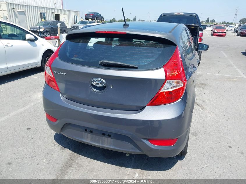 2013 Hyundai Accent Se VIN: KMHCU5AE9DU077582 Lot: 39563317