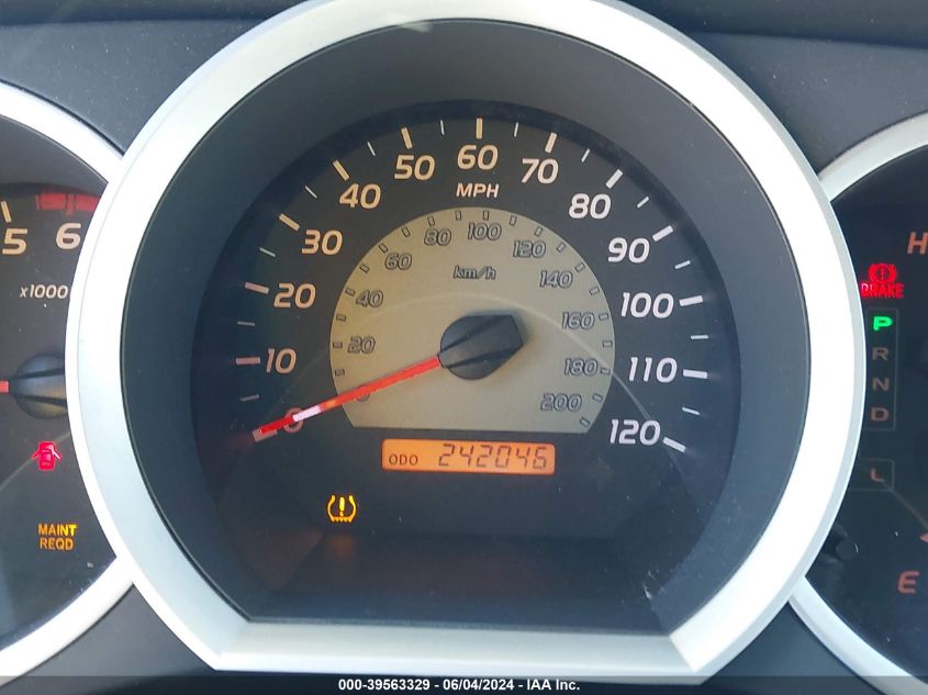 2008 Toyota Tacoma Prerunner V6 VIN: 3TMJU62N68M053217 Lot: 39563329