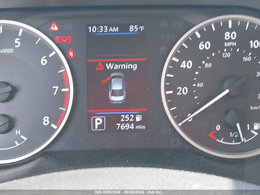 2022 Nissan Sentra S Xtronic Cvt VIN: 3N1AB8BV1NY293221 Lot: 39563346