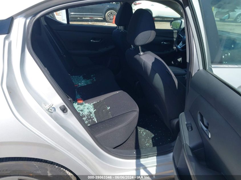 2022 Nissan Sentra S Xtronic Cvt VIN: 3N1AB8BV1NY293221 Lot: 39563346