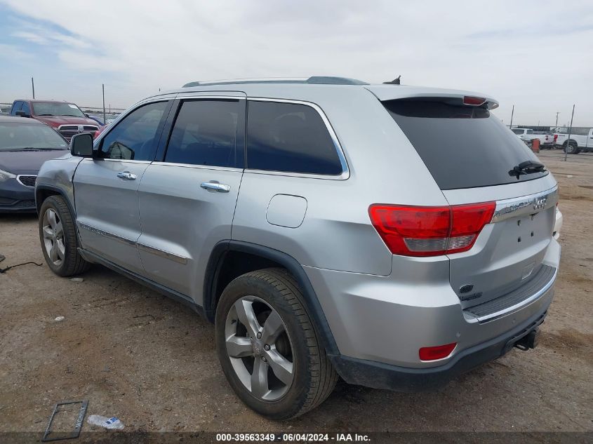 2011 Jeep Grand Cherokee Overland VIN: 1J4RS6GG7BC561220 Lot: 39563349