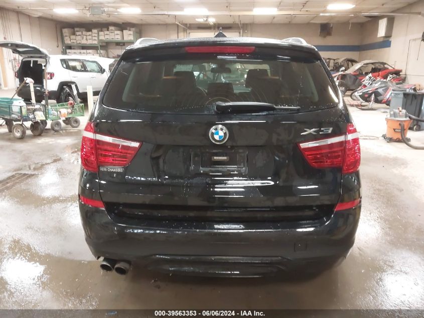 2016 BMW X3 xDrive28I VIN: 5UXWX9C54G0D92946 Lot: 39563353