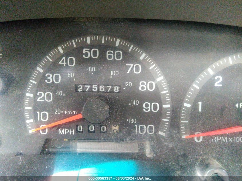 1997 Ford F-150 Lariat/Xl/Xlt VIN: 1FTDX18W2VNB48852 Lot: 39563357