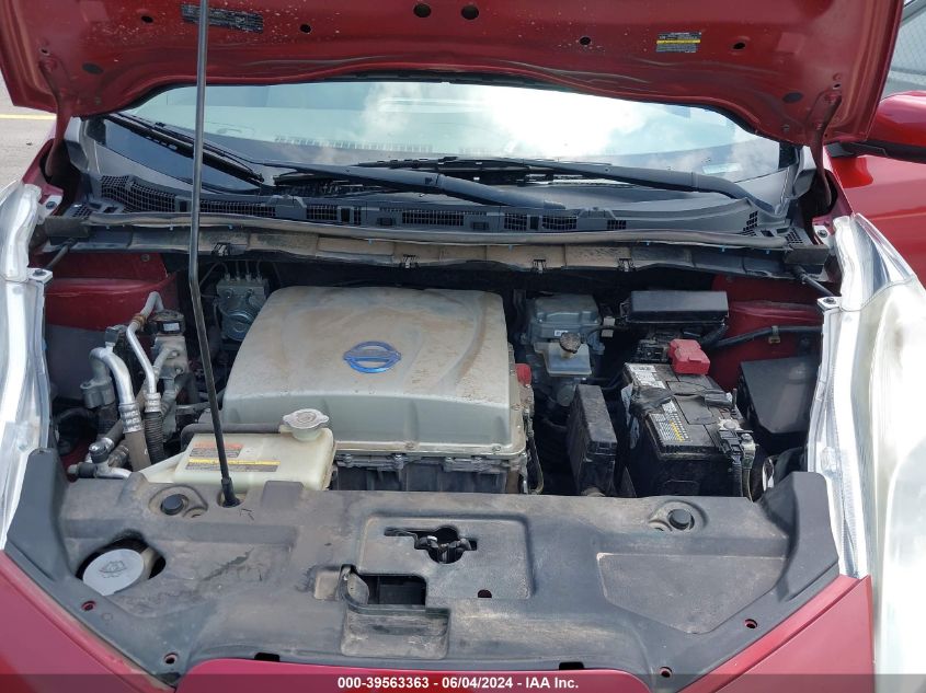 2015 Nissan Leaf Sv VIN: 1N4AZ0CP0FC313534 Lot: 39563363