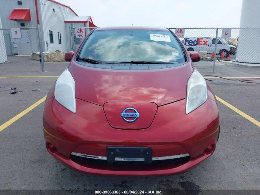 2015 Nissan Leaf Sv VIN: 1N4AZ0CP0FC313534 Lot: 39563363