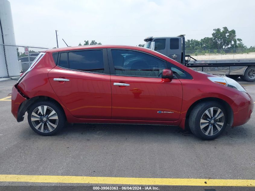 2015 Nissan Leaf Sv VIN: 1N4AZ0CP0FC313534 Lot: 39563363