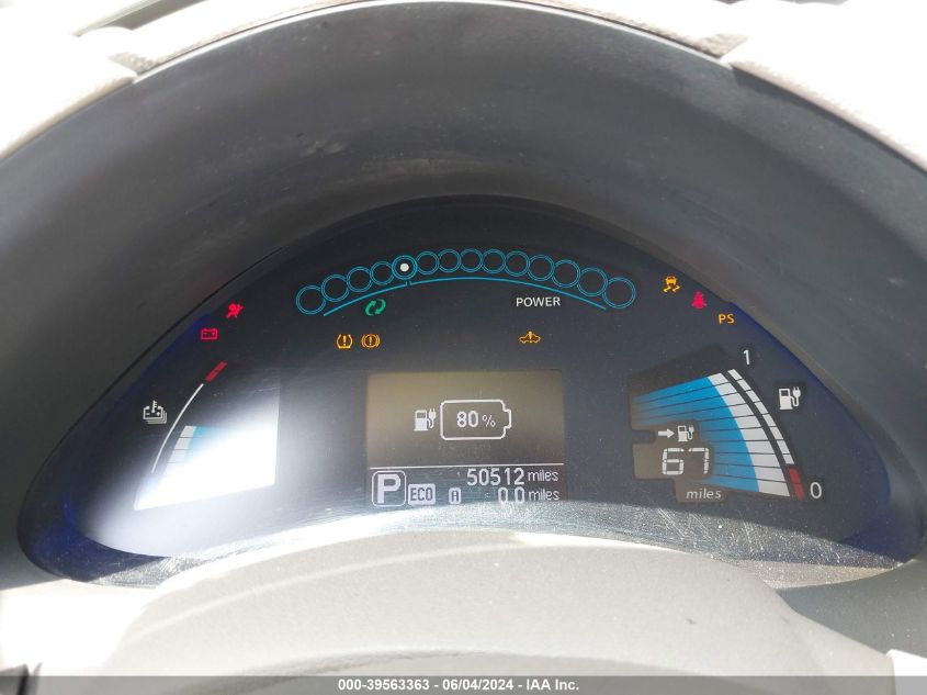 2015 Nissan Leaf Sv VIN: 1N4AZ0CP0FC313534 Lot: 39563363