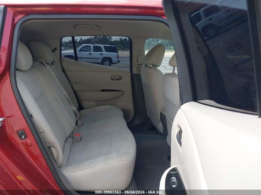 2015 Nissan Leaf Sv VIN: 1N4AZ0CP0FC313534 Lot: 39563363