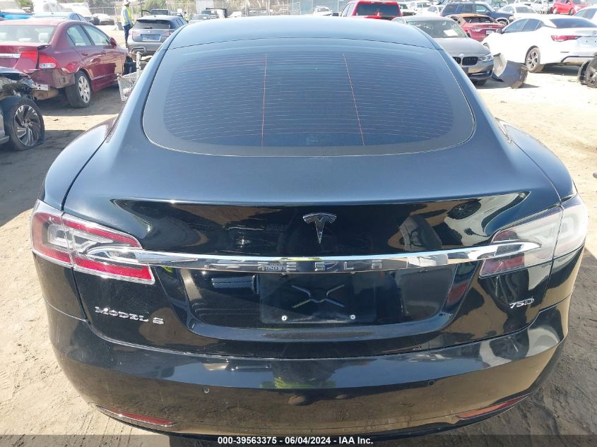 2018 Tesla Model S 100D/75D/P100D VIN: 5YJSA1E26JF293685 Lot: 39563375