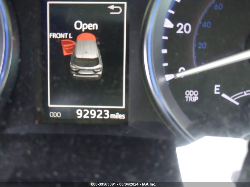 2016 Toyota Highlander Xle V6 VIN: 5TDKKRFH8GS505571 Lot: 39563391