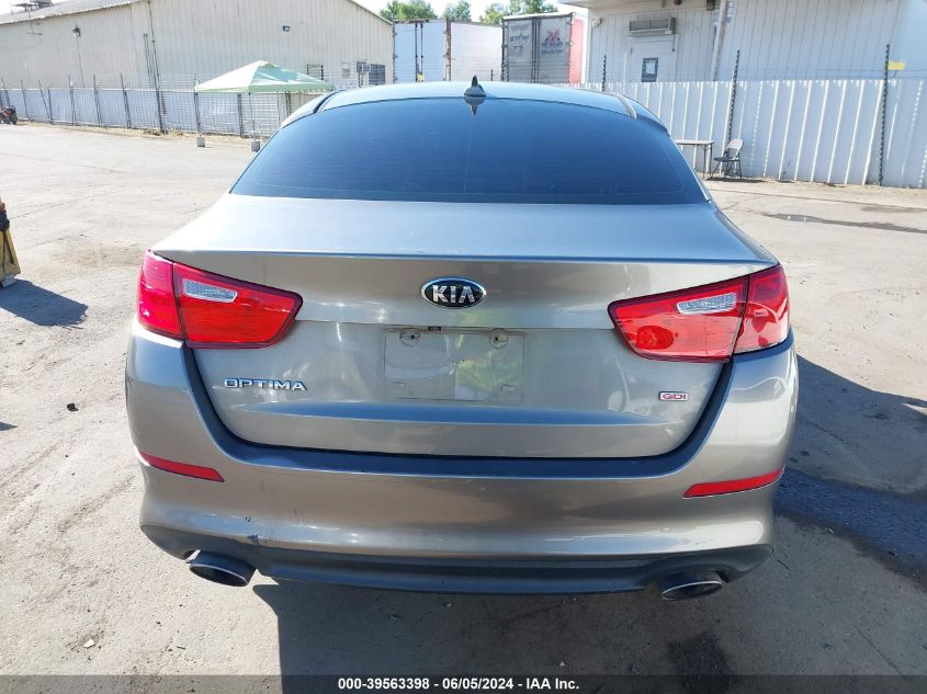 2014 Kia Optima Lx VIN: 5XXGM4A78EG279676 Lot: 39563398