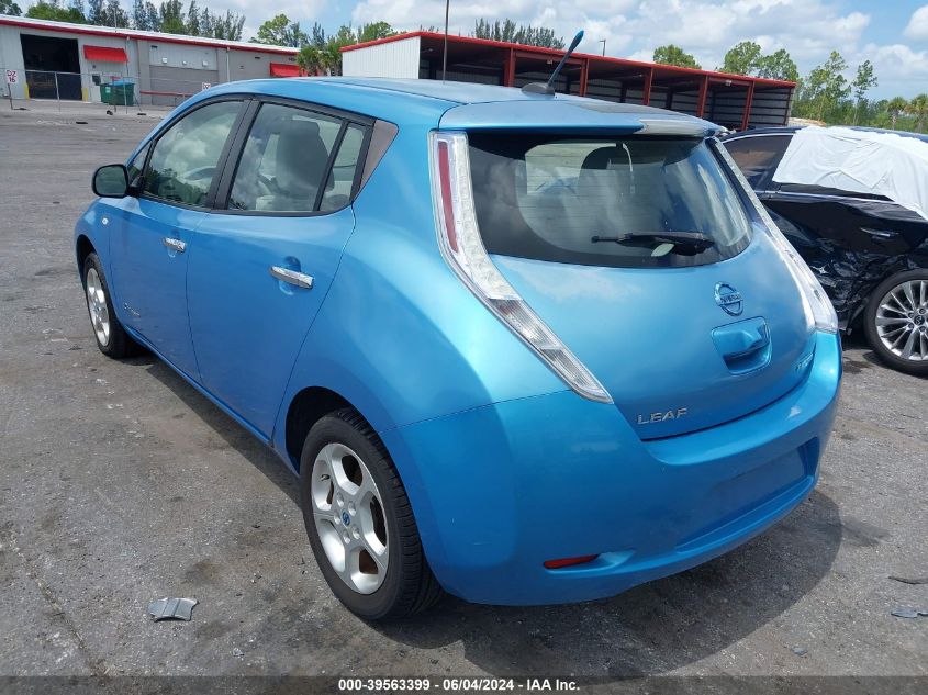 2012 Nissan Leaf Sl VIN: JN1AZ0CP0CT017177 Lot: 39563399