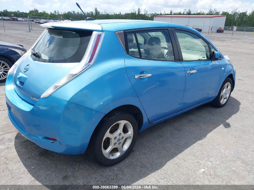 2012 Nissan Leaf Sl VIN: JN1AZ0CP0CT017177 Lot: 39563399