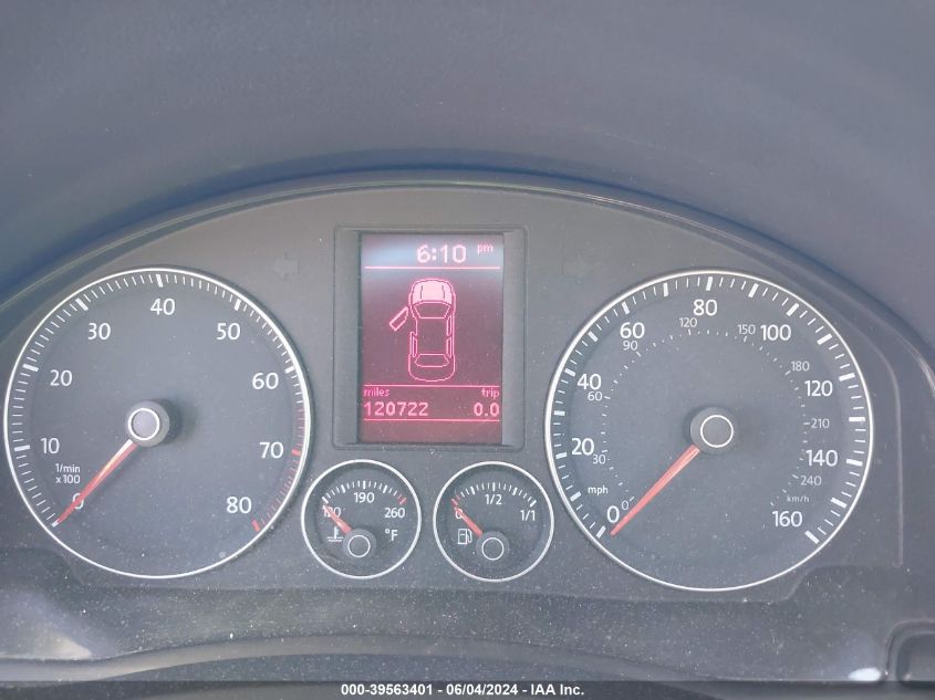 2008 Volkswagen Eos Komfort/Turbo VIN: WVWBA71F98V052971 Lot: 39563401