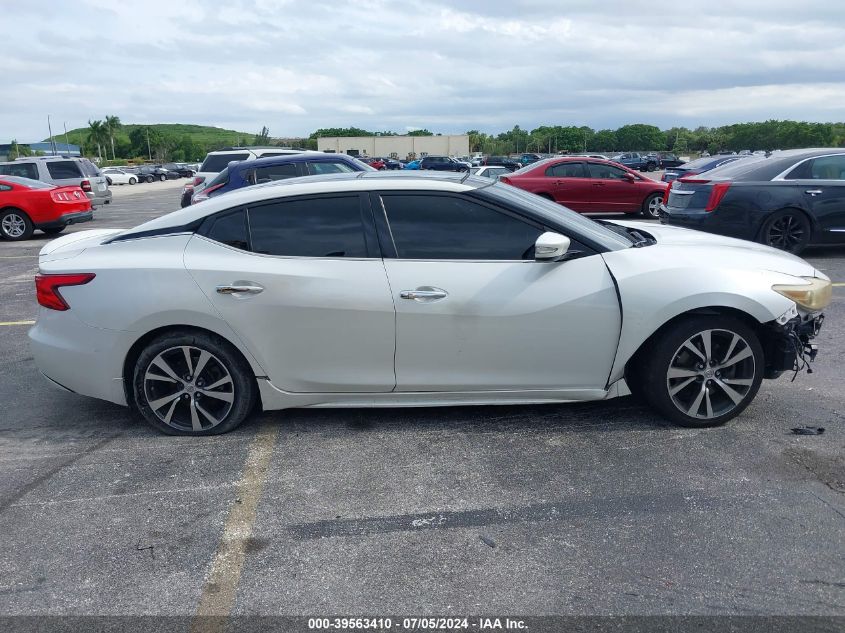 2017 Nissan Maxima 3.5 Sl VIN: 1N4AA6AP0HC394244 Lot: 39563410