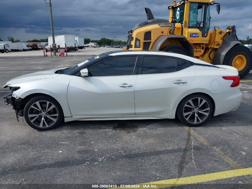 2017 Nissan Maxima 3.5 Sl VIN: 1N4AA6AP0HC394244 Lot: 39563410