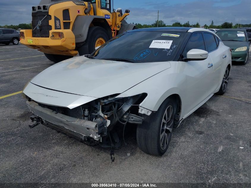 2017 Nissan Maxima 3.5 Sl VIN: 1N4AA6AP0HC394244 Lot: 39563410