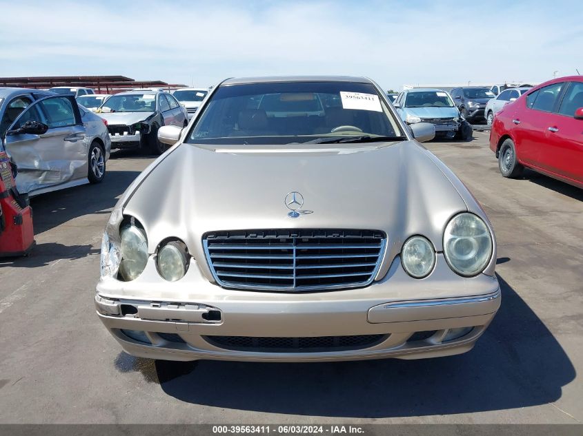 2001 Mercedes-Benz E 320 VIN: WDBJF65J81B334742 Lot: 39563411