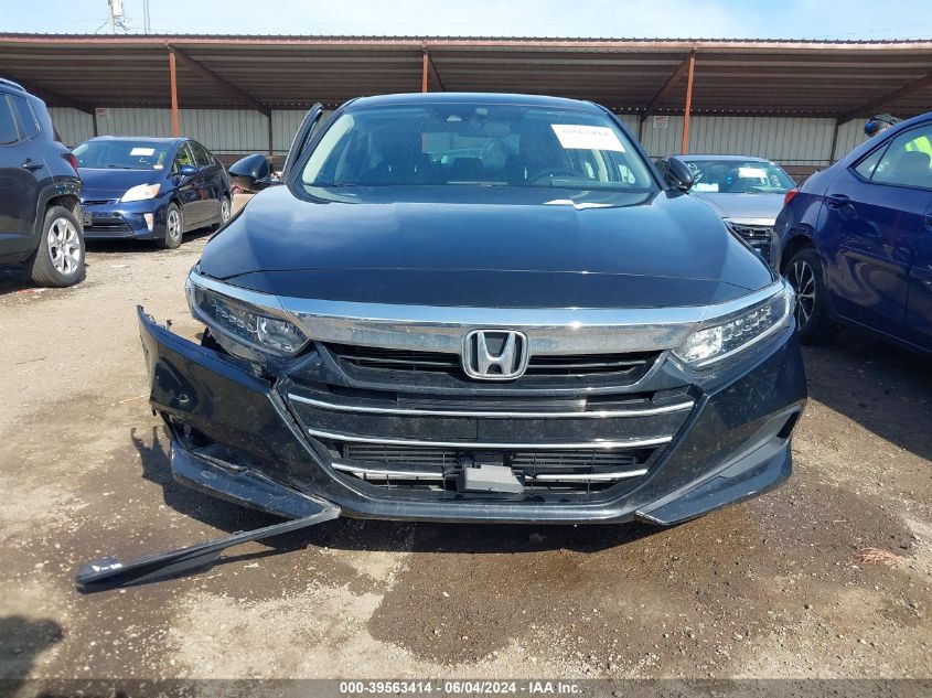 2021 Honda Accord Lx VIN: 1HGCV1F1XMA073219 Lot: 39563414