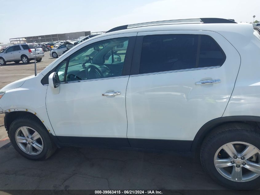 2018 Chevrolet Trax Lt VIN: KL7CJPSB4JB611881 Lot: 39563415