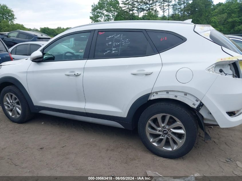 KM8J3CA42JU762945 2018 Hyundai Tucson Sel Plus