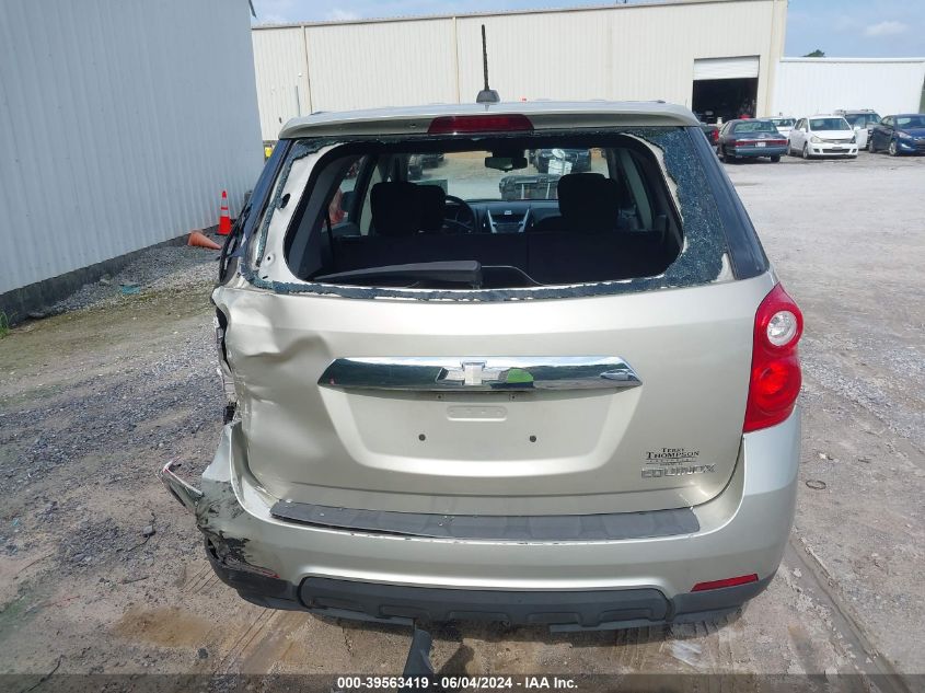 2015 Chevrolet Equinox Ls VIN: 2GNALAEK7F1116960 Lot: 39563419