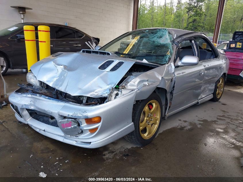 1996 Subaru Wrx VIN: GC8051801 Lot: 39563420