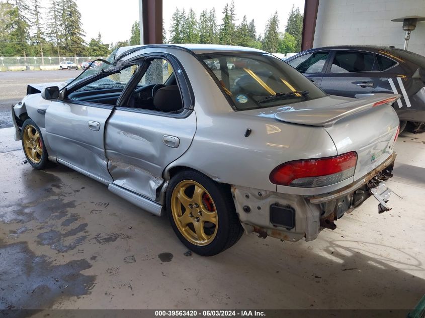 1996 Subaru Wrx VIN: GC8051801 Lot: 39563420