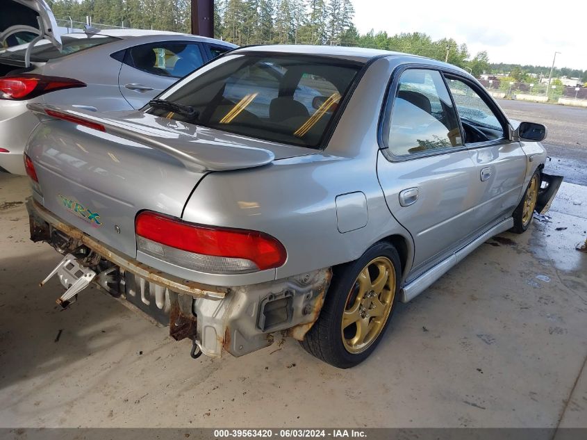 1996 Subaru Wrx VIN: GC8051801 Lot: 39563420