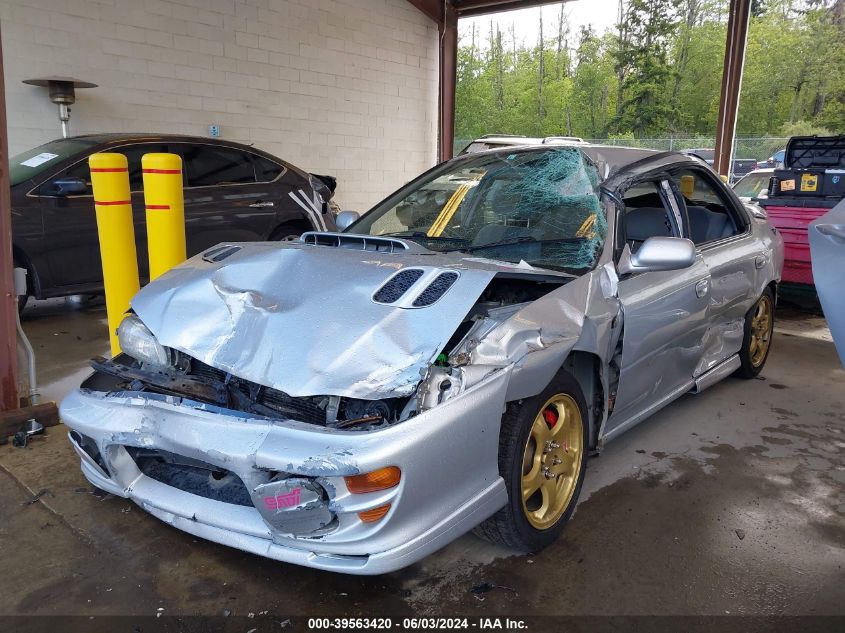 1996 Subaru Wrx VIN: GC8051801 Lot: 39563420