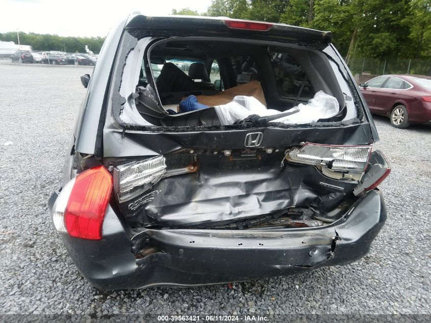 2010 Honda Odyssey Touring VIN: 5FNRL3H92AB111560 Lot: 39563421