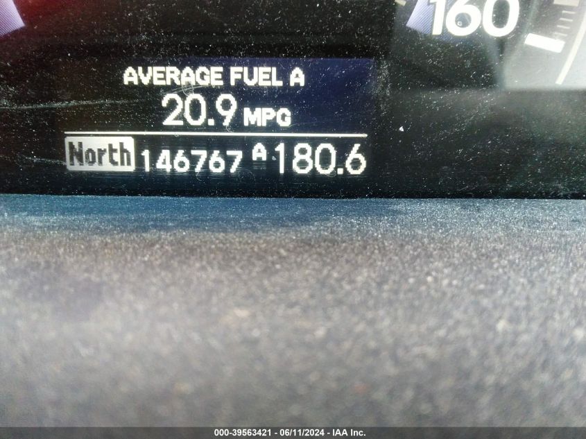 2010 Honda Odyssey Touring VIN: 5FNRL3H92AB111560 Lot: 39563421