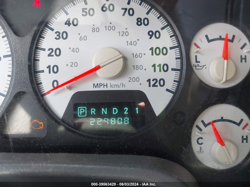 2006 Dodge Ram 2500 Slt/Trx4 Off Road/Sport/Power Wagon VIN: 3D7KS28D76G102380 Lot: 39563429