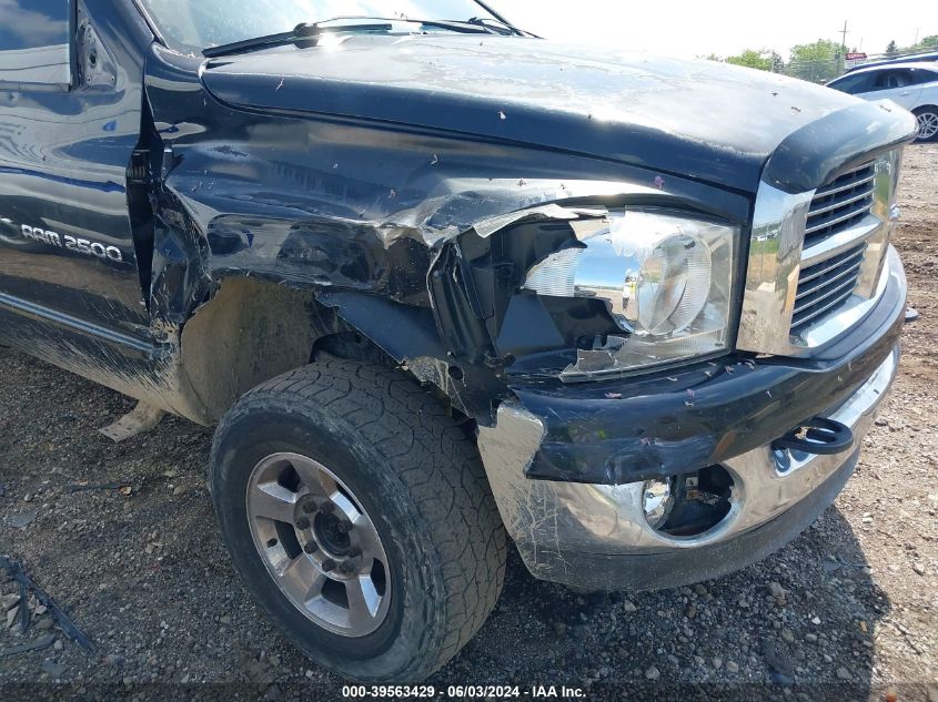 2006 Dodge Ram 2500 Slt/Trx4 Off Road/Sport/Power Wagon VIN: 3D7KS28D76G102380 Lot: 39563429