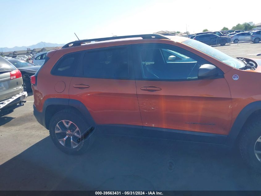 2014 Jeep Cherokee Trailhawk VIN: 1C4PJMBS0EW276989 Lot: 39563431