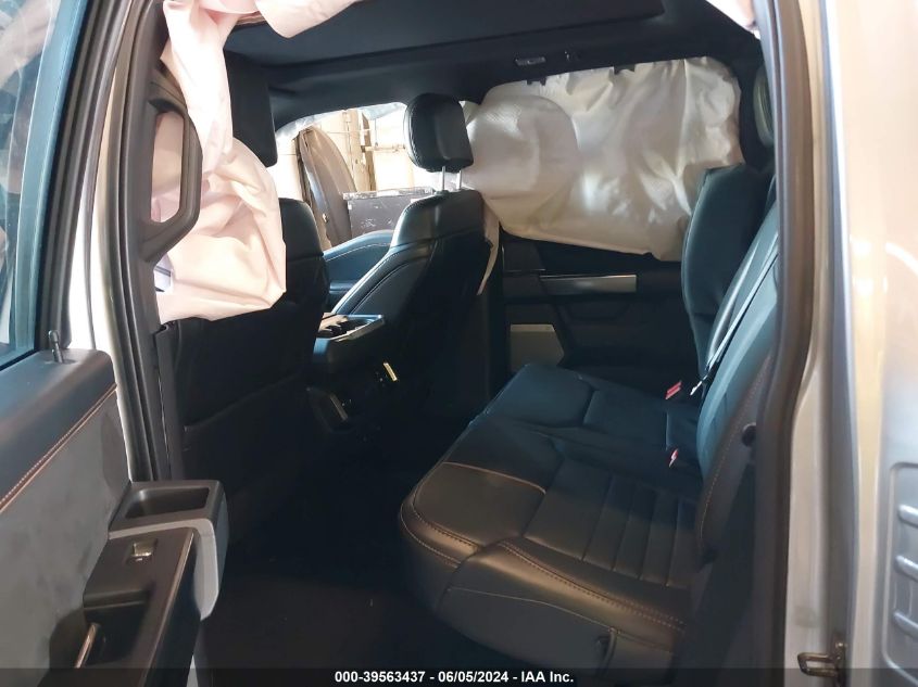 2022 Ford F-150 Platinum VIN: 1FTFW1E88NFB43070 Lot: 39563437