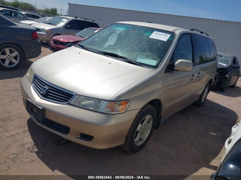 2000 Honda Odyssey Ex VIN: 2HKRL1868YH588354 Lot: 39563443