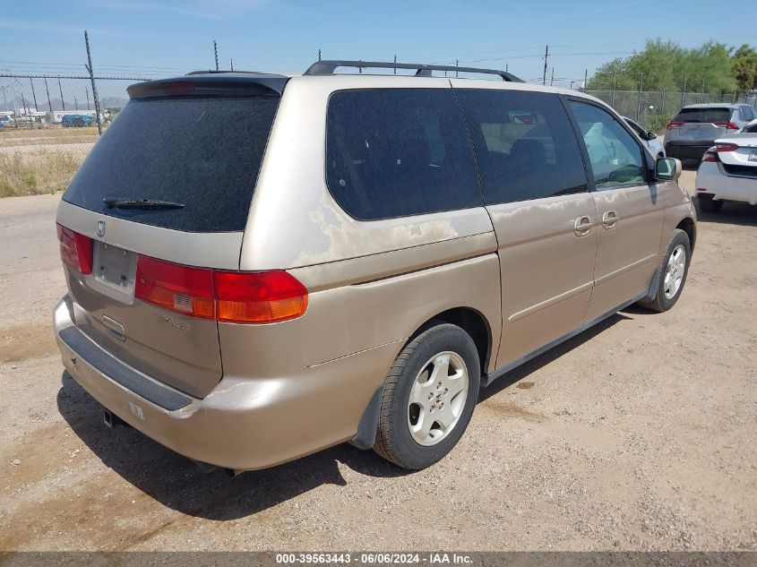 2000 Honda Odyssey Ex VIN: 2HKRL1868YH588354 Lot: 39563443